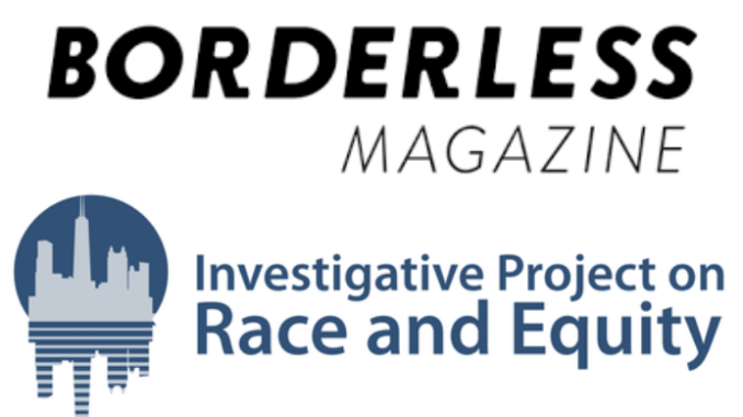 Borderless Magazine and Investigative Project on Race and Ethnicity logos