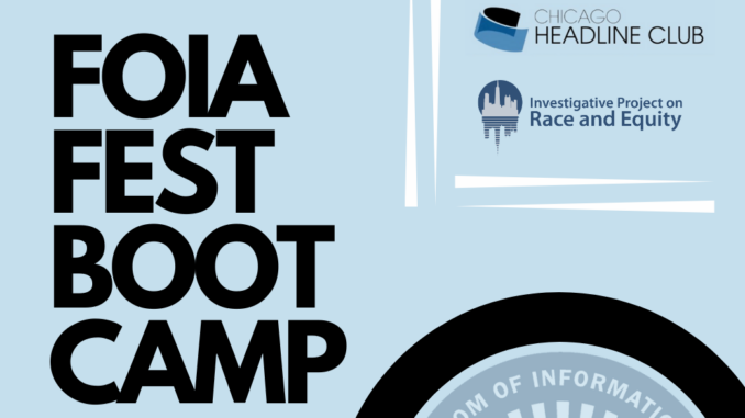 FOIA Fest Boot Camp image