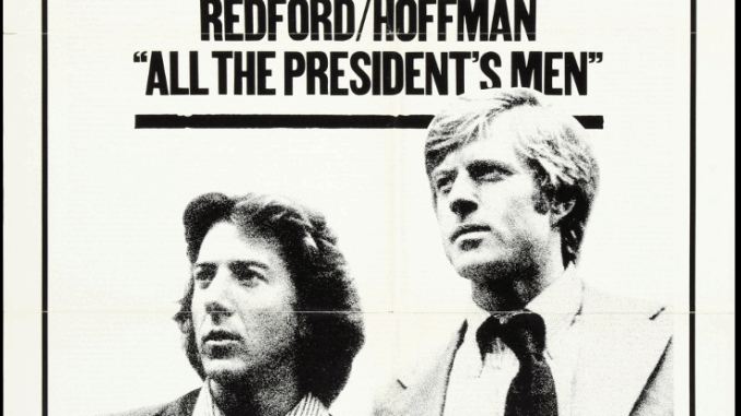 All The President's Men, vintage poster